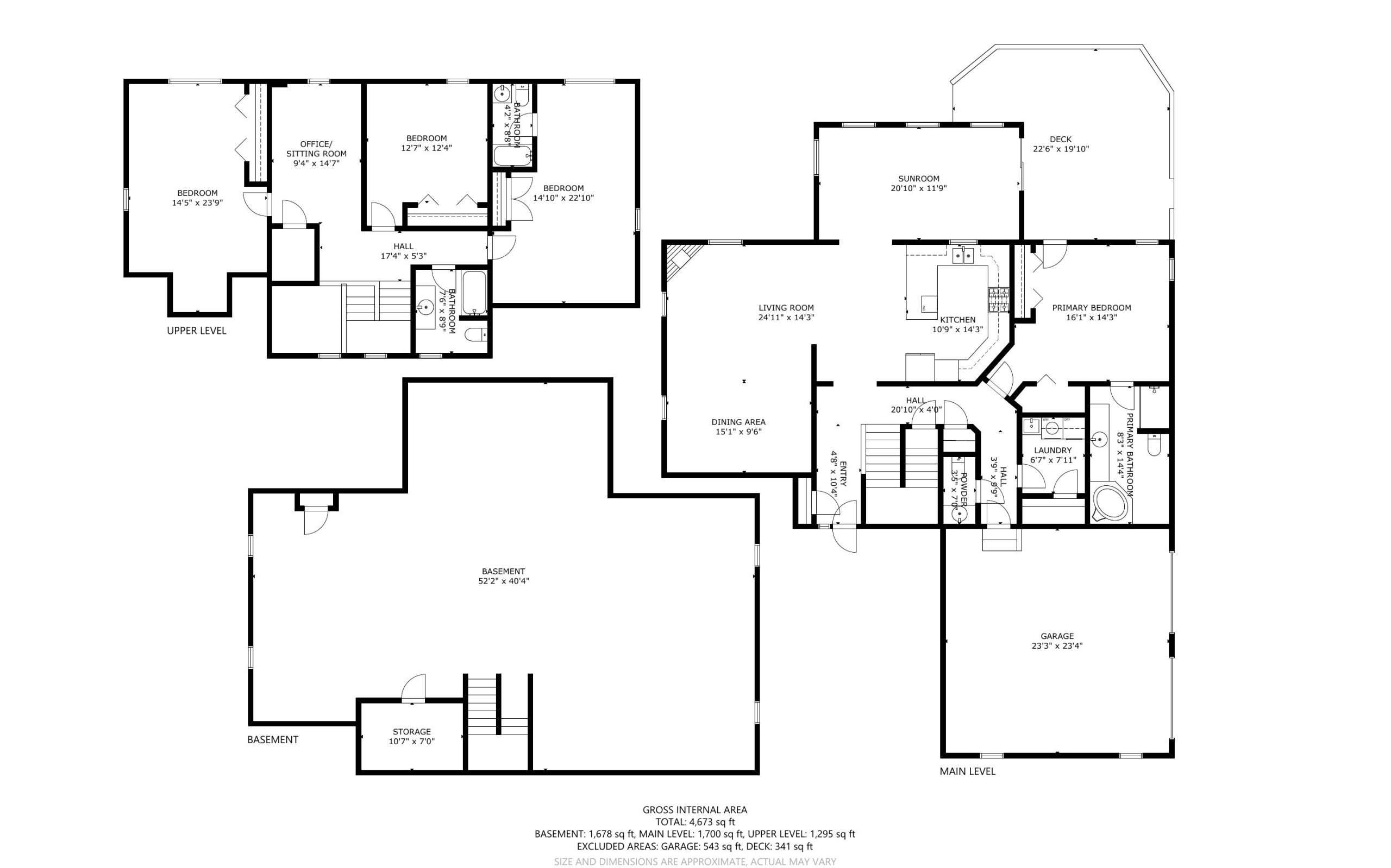 JFW Cape Cod floor plan
